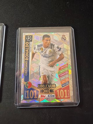 Ronaldo cromos adrenalyn + match attax