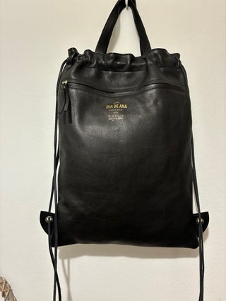 Mochila de cuero Van Gogh