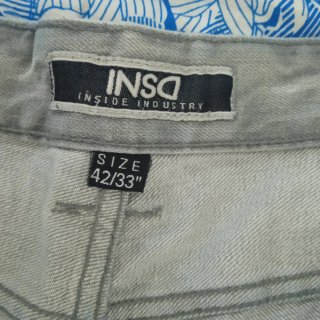 Jeans vaqueros grises hombre