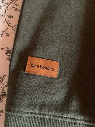 Sudadera Blue Banana Verde