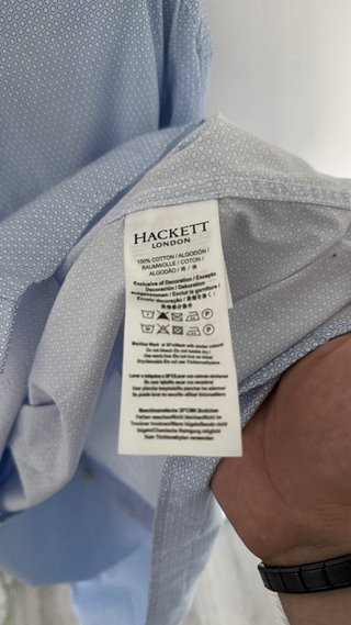 Camisa Hackett London Azul