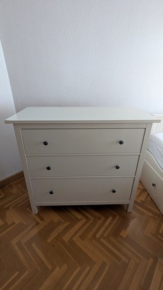 Cómoda IKEA Hemnes 3 cajones blanca