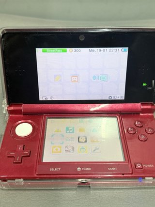 Nintendo 3DS Roja con Funda  Escucho ofertas!!!