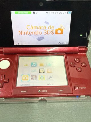 Nintendo 3DS Roja con Funda  Escucho ofertas!!!