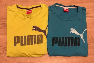 2 Camisetas Puma Talla L