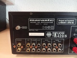 Amplificador Marantz PM-43