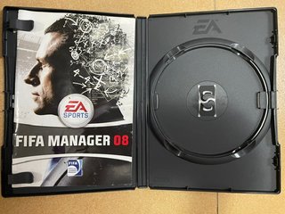 Caja Vacía FIFA MANAGER 08 PC DVD