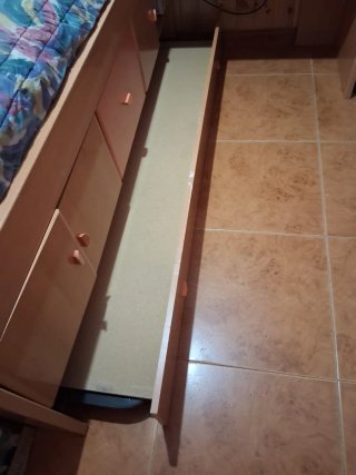 CAMA NIDO CON  ESCRITORIO INCORPORADO