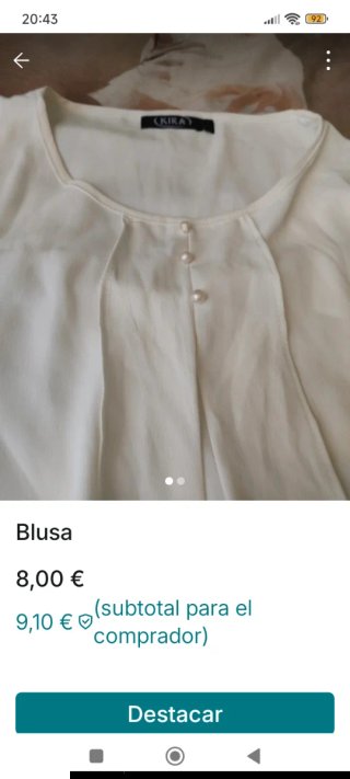 Blusa Blanca Kira