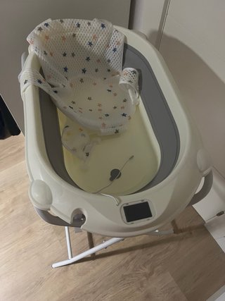 Bañera bebé plegable con soporte