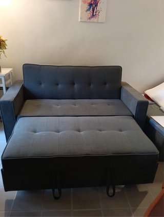 Sofá Cama Gris 2 Plazas hay que venir a recogerlo