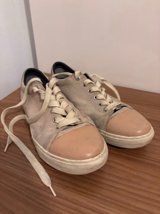 Zapatillas rosa palo de ante