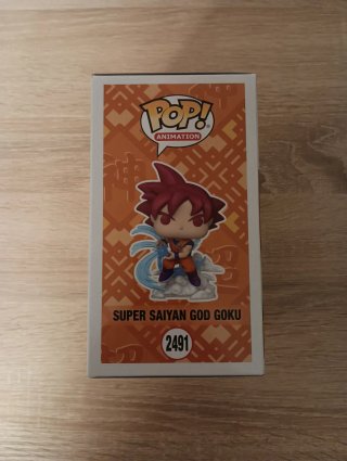 Funko Pop Super Saiyan God Goku 2491