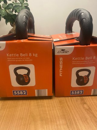 Pareja Kettlebell 8kg Crivid Fitness