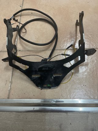 Soporte matrícula R&G Honda CBR 600 RR