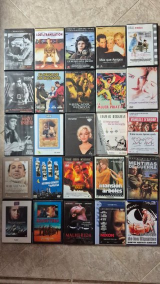 Lote 19, elegir Películas DVD, 3 por 5€