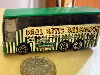 Autobús de Juguete Real Betis Balompié marca guisv