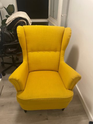 Butaca Ikea Strandmon Amarilla