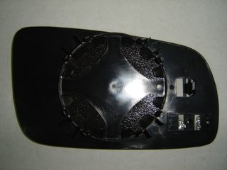 Cristal Retrovisor Izquierdo, Asferico, Termico, Azulado, Con Soporte (Modelo Grande) para Audi A3 1996, A4 1994, A6