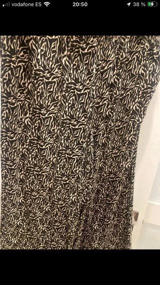 Pantalón estampado cebra