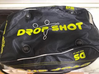 Paletero Drop Shot Negro y Verde