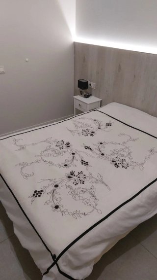 Edredón Ikea Blanco y Negro