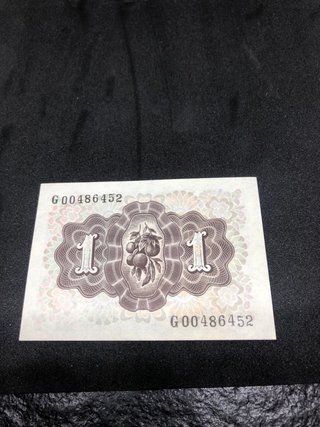 Billetes 1 Peseta Banco de España años: 48, 51, 53