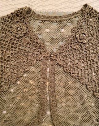 Chaqueta Torera Calada Verde