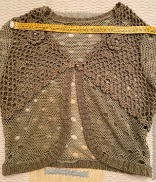 Chaqueta Torera Calada Verde