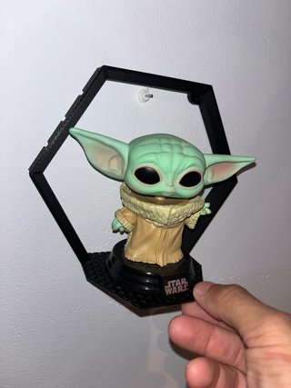 Expositor Hexagonal Funko Pop Negro
