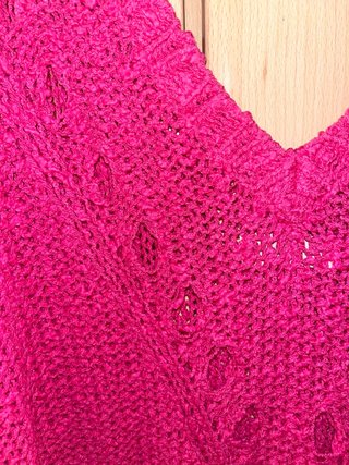 Jersey Rosa de Punto de Hollister
