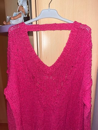 Jersey Rosa de Punto de Hollister