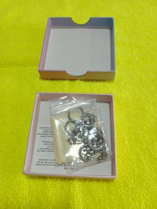 Set de 12 Pendientes Piercing de Acero