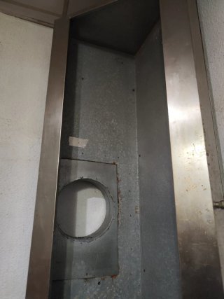 Campana extractora de acero inoxidable