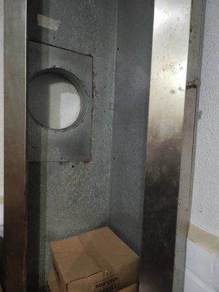 Campana extractora de acero inoxidable