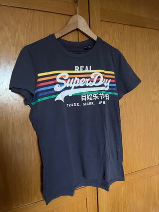 Camiseta Superdry Real Rainbow Talla M