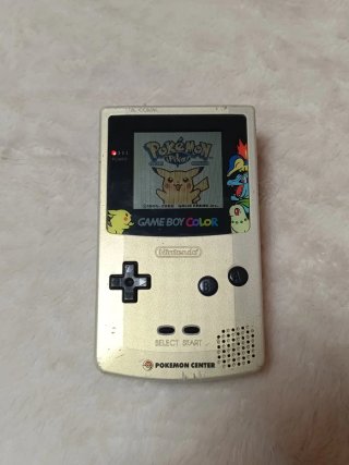 Lote Nintendo Game Boy Color Pokémon Gold & silver