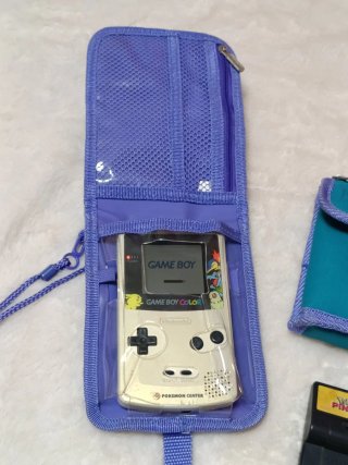Lote Nintendo Game Boy Color Pokémon Gold & silver
