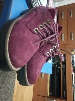 Zapatos granates talla 38