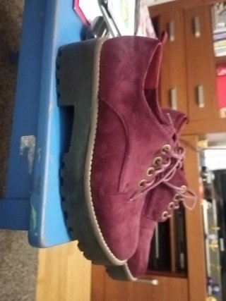 Zapatos granates talla 38