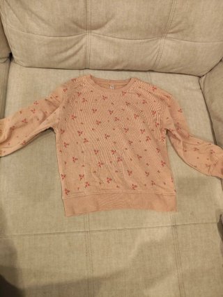 Lote 6 sudaderas niña T. 6-8.