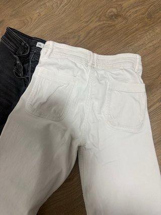 2 Pantalones Vaqueros Anchos ZARA