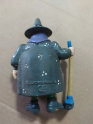 Figura Bruja PVC Vintage, serie de dibujos animado