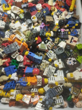 Lote de Figuras LEGO Star Wars, Ninjago y City