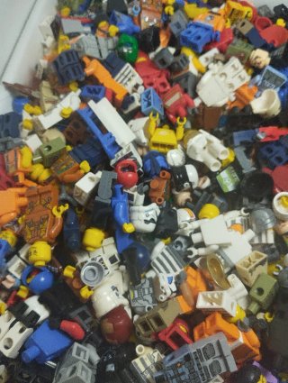 Lote de Figuras LEGO Star Wars, Ninjago y City