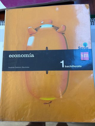 Economía, 1 Bachillerato