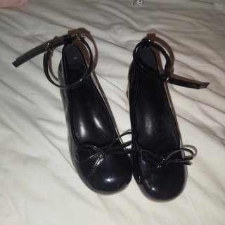 Tacones Mary Jane Negros