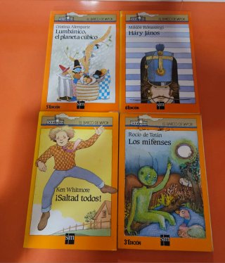 Lote de libros barco de vapor: