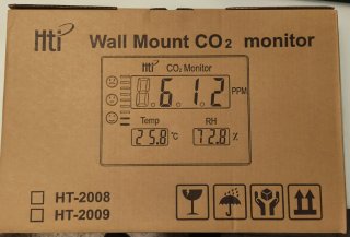 Monitor de CO2 de Pared Hti HT-200