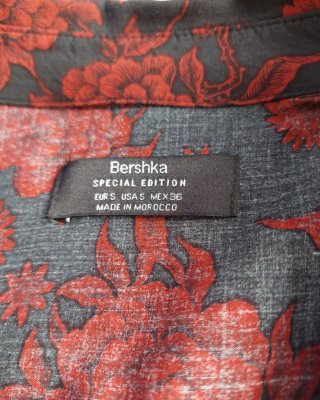 Camisa Estampada Bershka Special Edition